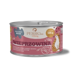 PERROland CATering Wieprzowina - karma mokra dla kota mus 185g