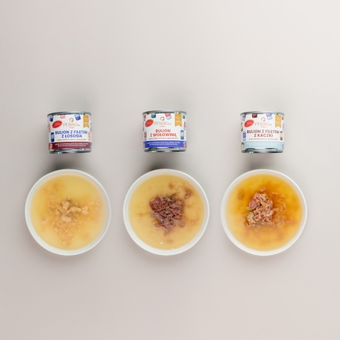 PERROland Soups Bulion z wołowiną dla psa i kota 140g