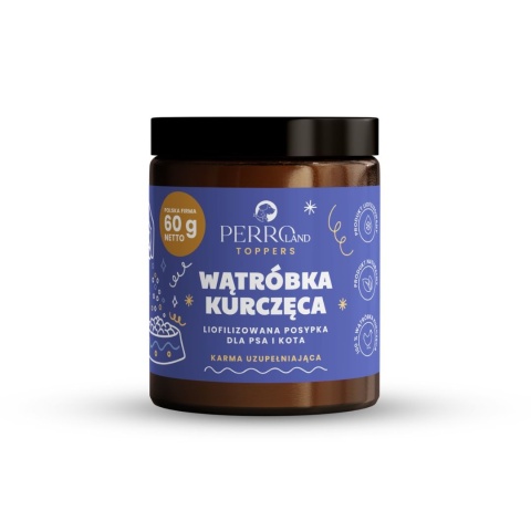 PERROland TOPPERS Wątróbka kurczęca liofilizowana posypka dosmaczacz 60g