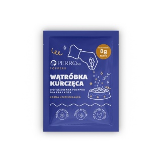 PERROland TOPPERS Wątróbka kurczęca liofilizowana posypka dosmaczacz 8g