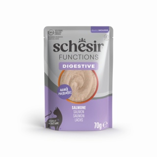Schesir Functions Digestive z łososiem - mus dla kota 70g