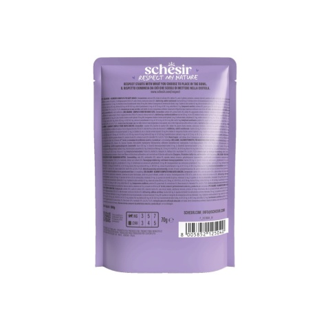 Schesir Functions Digestive z łososiem - mus dla kota 70g