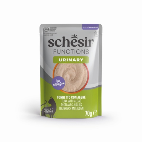 Schesir Functions Urinary z tuńczykiem i algami - mus dla kota 70g