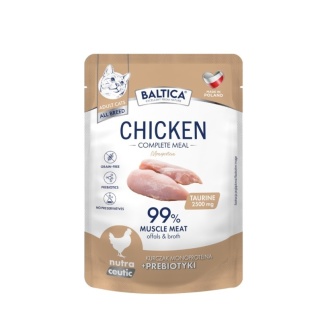 BALTICA NUTRACEUTIC kurczak - karma dla kota 100g
