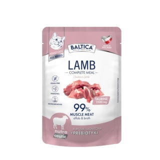 BALTICA NUTRACEUTIC kurczak z jagnięciną - karma dla kota 100g