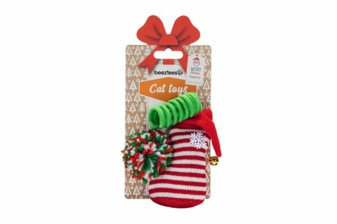 Beeztees Christmas Fun - zestaw świątecznych zabawek dla kota