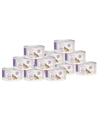Bemo Cat Quail 12x200g zestaw - karma mokra dla kota z przepiórką monoproteina