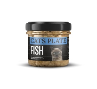 Cats Plate Fish filet z dorsza 100g dla kota
