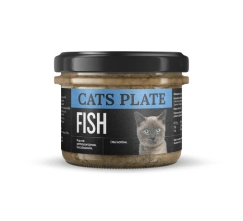 Cats Plate Fish filet z dorsza 180g dla kota