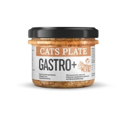 Cats Plate Vet Gastro+ z mięsem z kangura - niskotłuszczowa karma dla kotów 180g
