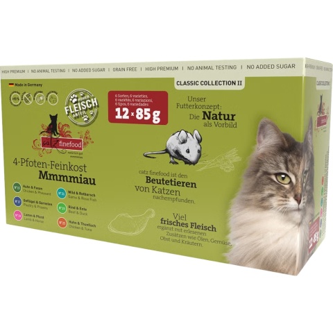 Catz Finefood Classic Collection II saszetki multipack 12x85g