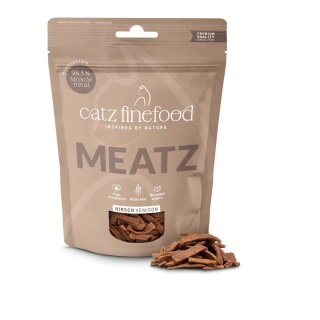 Catz Finefood Meatz N.09 Jeleń - przysmak dla kota 45g