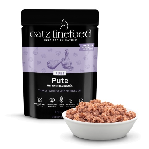 Catz Finefood Purrrr N.117 Indyk - saszetka dla kota 85g