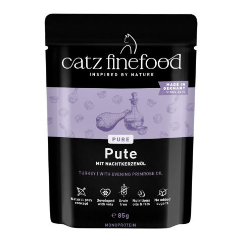 Catz Finefood Purrrr N.117 Indyk - saszetka dla kota 85g
