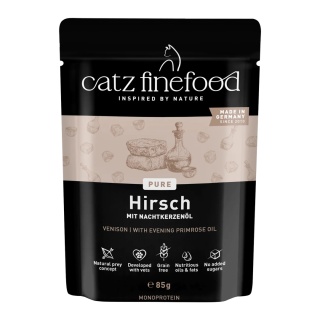 Catz Finefood Purrrr N.121 Jeleń - saszetka dla kota 85g