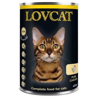 Coyote LOVCAT Pure Chicken puszka dla kotów 400g