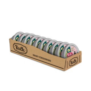 FOLK Kitten Delikatne danie dla malucha z indyka zestaw 10x85g