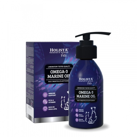 Holista Marine Oil olej z błękitka atlantyckiego Omega-3 90ml