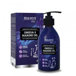 Holista Marine Oil olej z błękitka atlantyckiego Omega-3 280ml