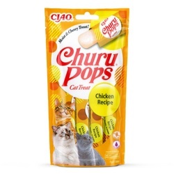 INABA CHURU Pops Chicken 4x15g - przysmak dla kota w postaci galaretki
