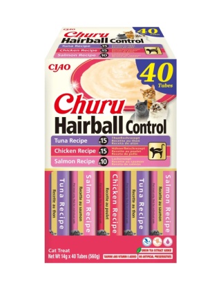 Inaba Cat Churu HAIRBALL CONTROL 40x14g