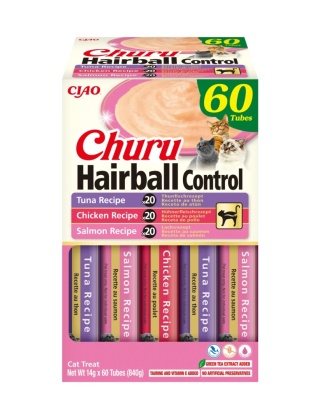 Inaba Cat Churu HAIRBALL CONTROL 60x14g