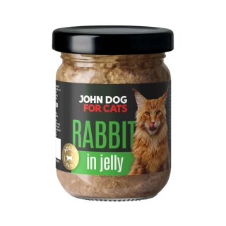 John Dog for Cats królik w galaretce 100g