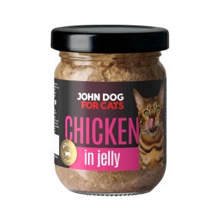John Dog for Cats kurczak w galaretce 100g