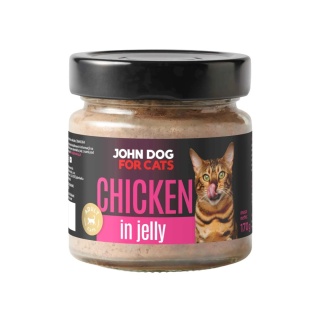 John Dog for Cats kurczak w galaretce 170g