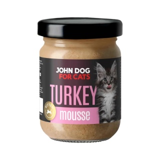 John Dog for Cats mus z indyka Kitten dla kociąt 100g