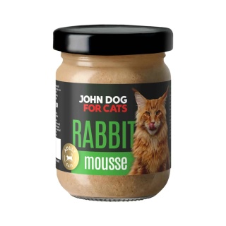 John Dog for Cats mus z królika 100g