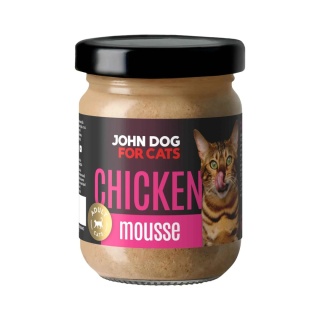 John Dog for Cats mus z kurczaka 100g