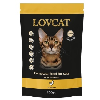 LOVCAT Pure Chicken saszetka kurczak 100g
