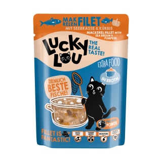 Lucky Lou Extrafood Makrela i dorada w bulionie 70g