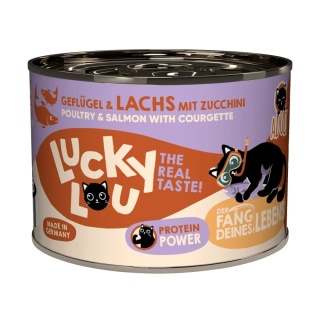 Lucky Lou Lifestage Adult Drób i łosoś 200g