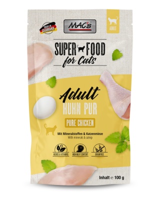 Mac's Cat Superfood kurczak saszetka 100g