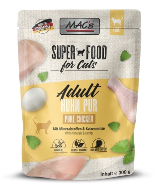 Mac's Cat Superfood kurczak saszetka 300g