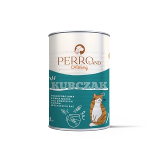 PERROland CATering Kurczak - karma mokra dla kota mus 400g
