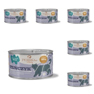 PERROland CATering Tuńczyk zestaw 6x185g - karma mokra dla kota