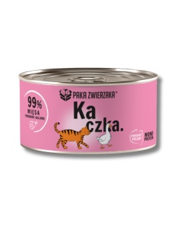 Paka Zwierzaka Kaczka - monobiałkowa karma dla kota 200g