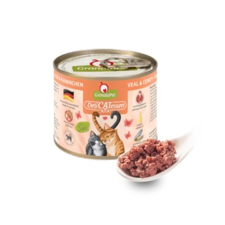 GranataPet DeliCATessen cielęcina i królik - karma dla kota 200g