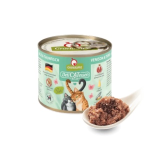 GranataPet DeliCATessen dziczyzna i tuńczyk z kurczakiem - karma dla kota 200g