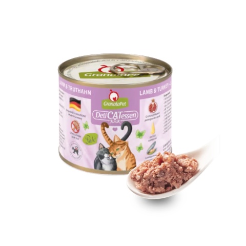 GranataPet DeliCATessen jagnięcina i indyk - karma dla kota 200g