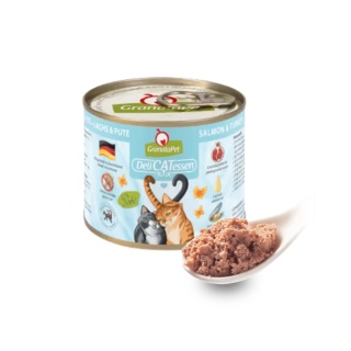 GranataPet DeliCATessen łosoś i indyk - karma dla kota 200g