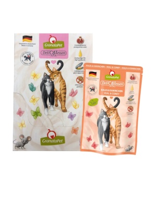 GranataPet DeliCATessen 6x85g Cielęcina i królik - karma dla kota ZESTAW