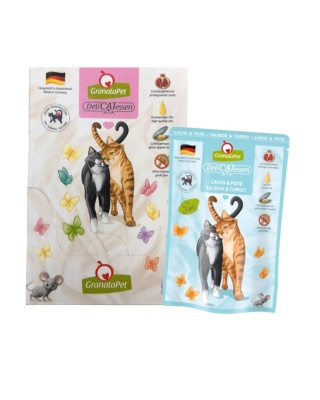 GranataPet DeliCATessen 6x85g Łosoś i indyk - karma dla kota ZESTAW