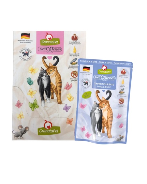 GranataPet DeliCATessen 6x85g Tuńczyk i kaczka - karma dla kota ZESTAW