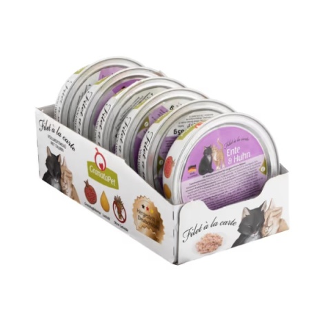 GranataPet Filet à la carte 6x85g kurczak z kaczką fileciki ZESTAW