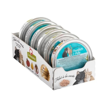 GranataPet Filet à la carte 6x85g tuńczyk z indykiem fileciki ZESTAW