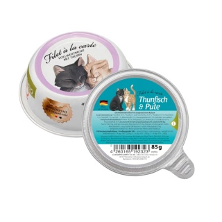 GranataPet Filet à la carte Thunfisch Pute fileciki z tuńczyka i indyka 85g